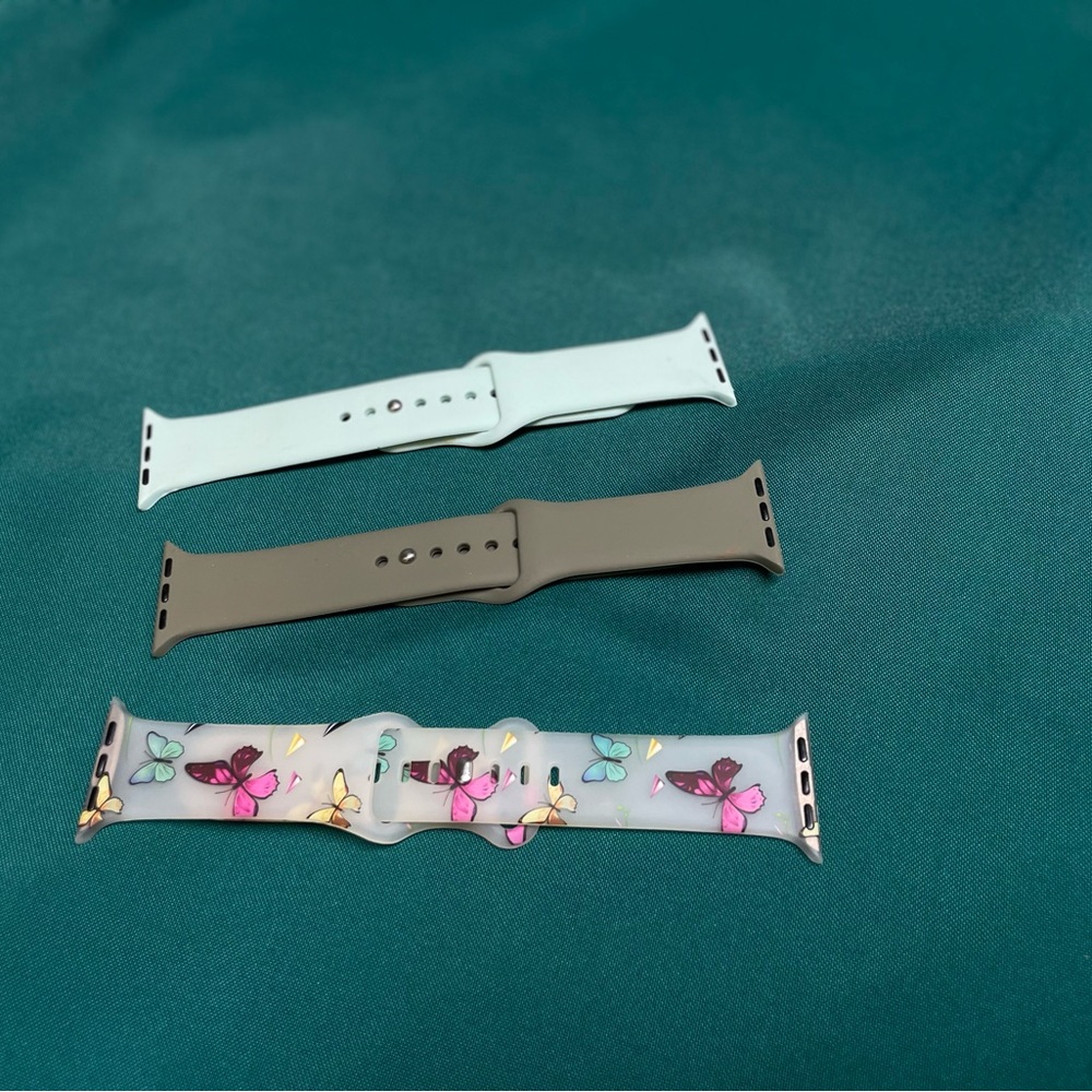 Smartwatch Colorful Bands Set of 3